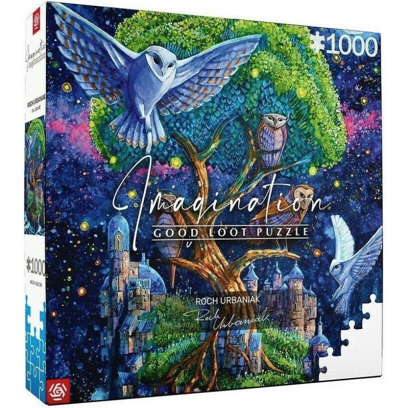 GoodLoot Imagination: Roch Urbaniak Owl Island / Wyspa Sow Puzzles 1000 (5908305243014)