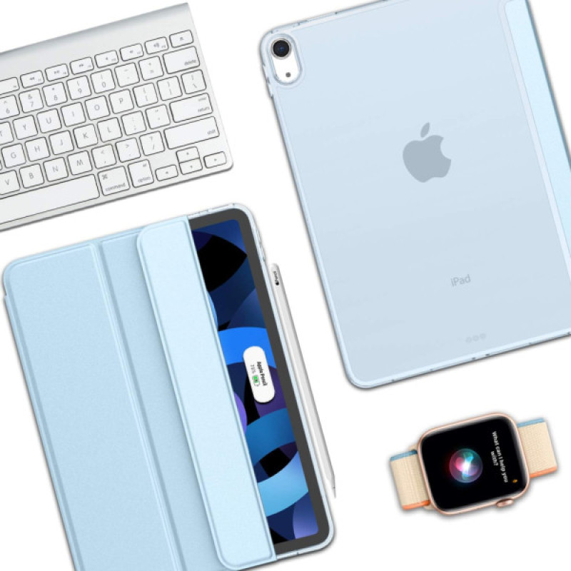 Чехол для планшета BeCover Tri Fold Hard Apple iPad Air 11" M4 2026 Light Blue (715245)