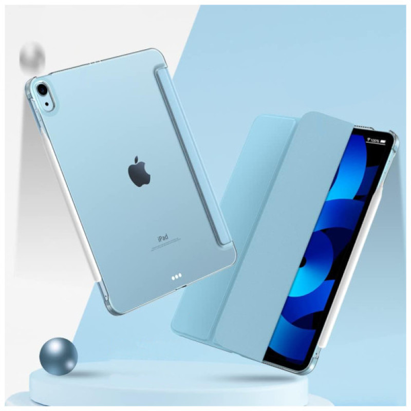 Чехол для планшета BeCover Tri Fold Hard Apple iPad Air 11" M4 2026 Light Blue (715245)