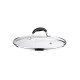 ARDESTO Lid Black Mars, 22cm, glass, stainless steel, silicone (AR0722SL)