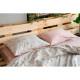 ARDESTO Bedding set 1.5 Gloria, sateen, duvet cover160x220cm, sheet 160x220cm, pillowcases (2) 50x70cm, 100% cotton, azulejo pink (ART1622LP)