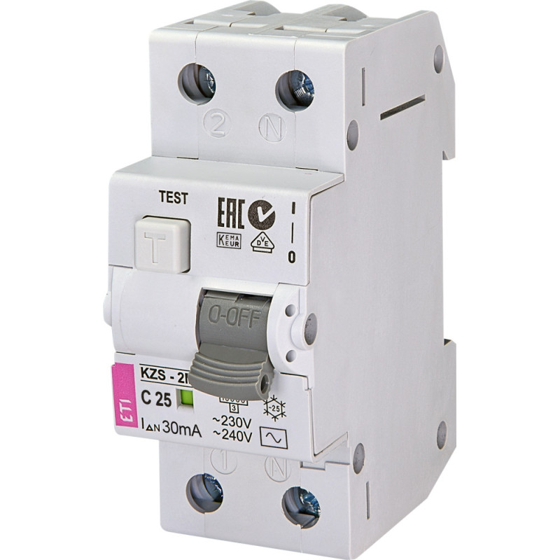 ETI KZS-2M C[25/0,03 тип AC (10kA)] (2173126)