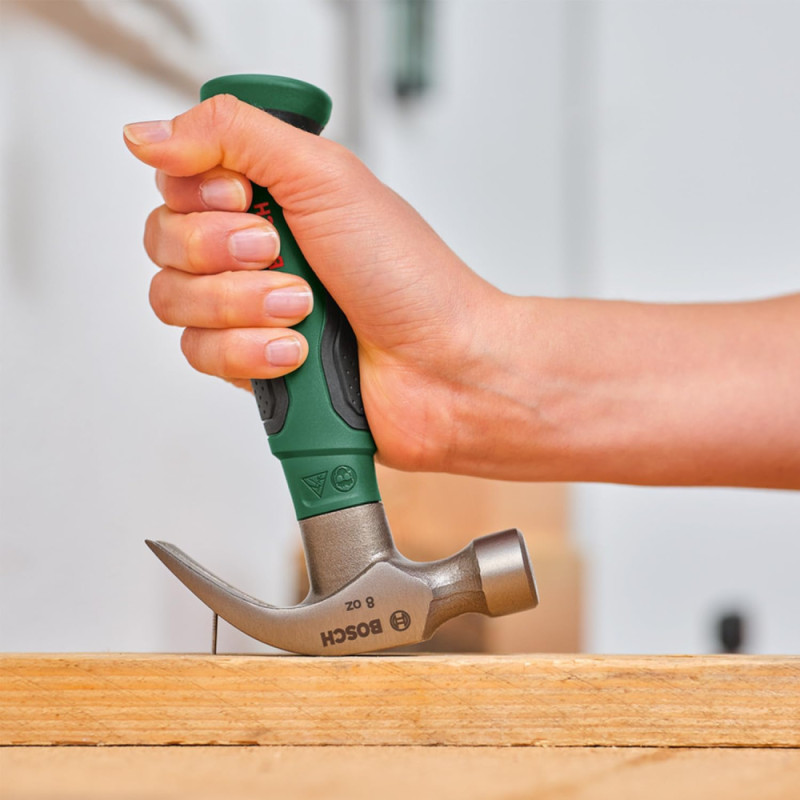 Bosch Молоток слесарный 225г 16.6см рукоять скловолокно (1.600.A02.ZA3)