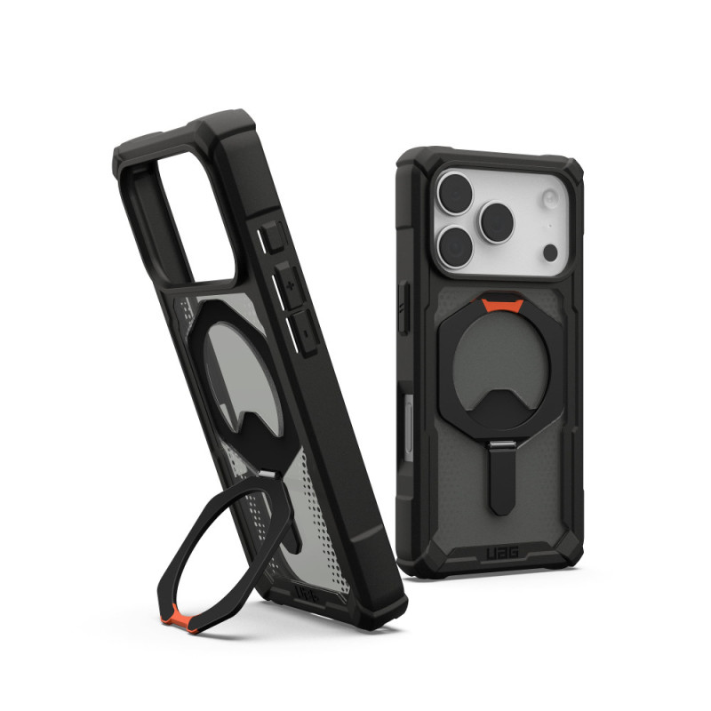 UAG Чохол UAG для iPhone 17 Pro, Plasma XTE MagSafe, Black/Pop Orange (114527114097)