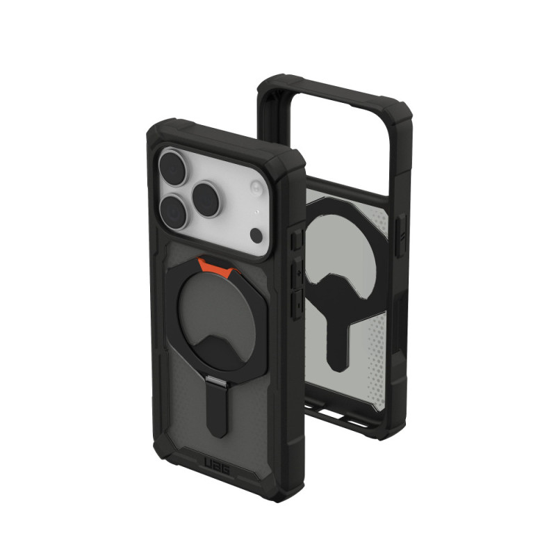 UAG Чохол UAG для iPhone 17 Pro, Plasma XTE MagSafe, Black/Pop Orange (114527114097)