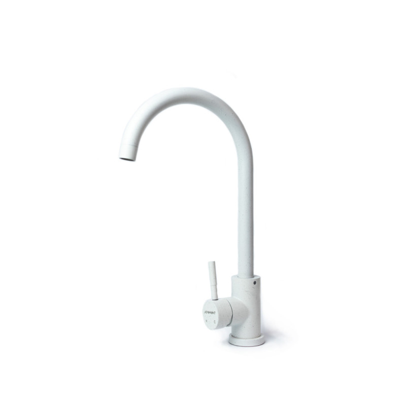 Adamant Kitchen set Univer, artificial stone, square, no drainboard, 560х500х200mm, bowl - 1, over-mounted, Old stone + mixer (4824296912110)