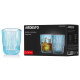 ARDESTO Low glasses set, 300ml, 2pcs, glass, blue (AR2630SBL)