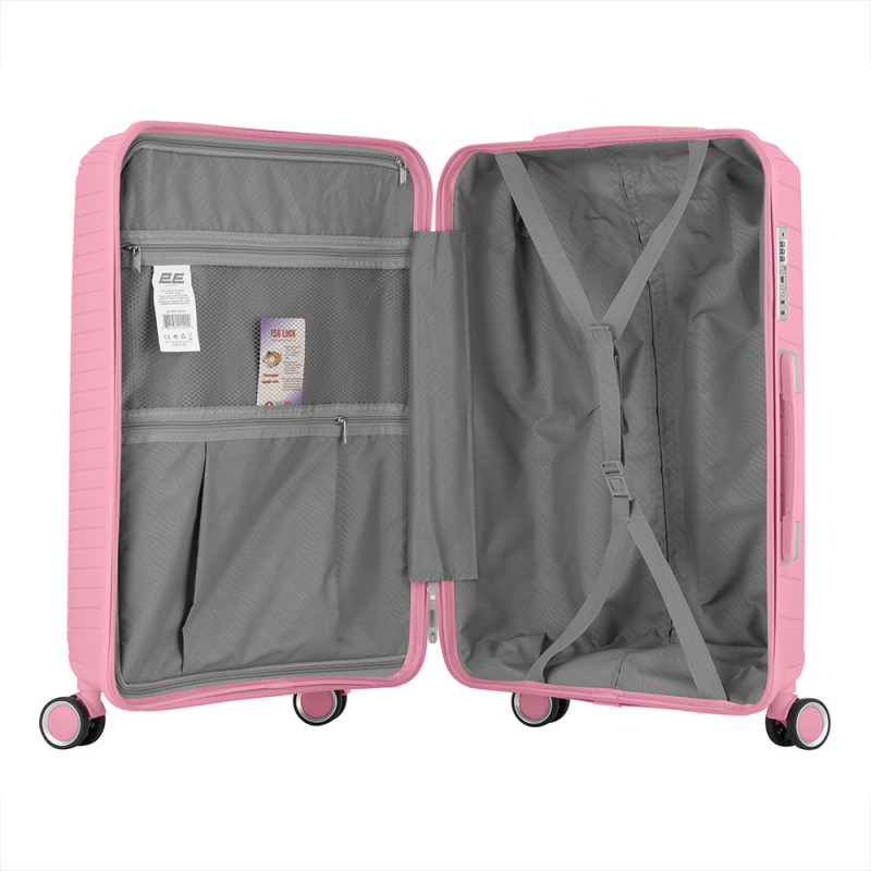 2E PP TROLLEY LUGGAGE SET 3IN1 SIGMA, PINK (2E-SPPS-SET3-PK)