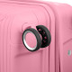 2E PP TROLLEY LUGGAGE SET 3IN1 SIGMA, PINK (2E-SPPS-SET3-PK)