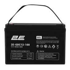 2E GDC, 12V, 100Ah, GEL (2E-GDC12-100)