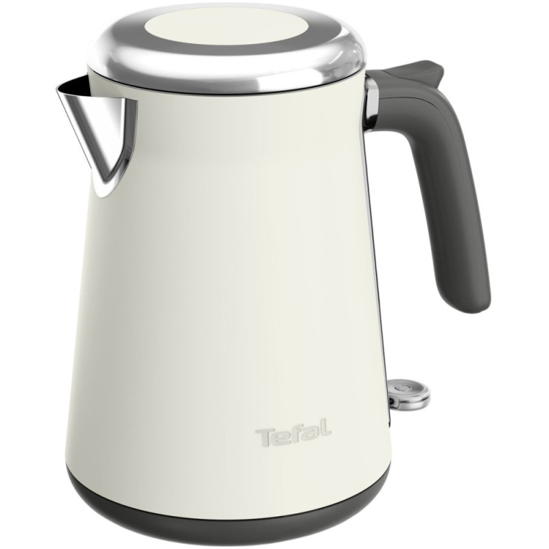 Tefal Электрочайник Collection 1.7л, Strix, нерж. сталь, белый (KI666AE0)