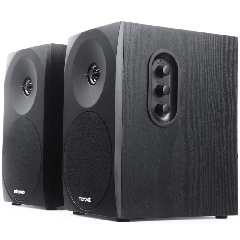 Microlab Multimedia speaker B-70 2.0, 20W, mini-jack, black