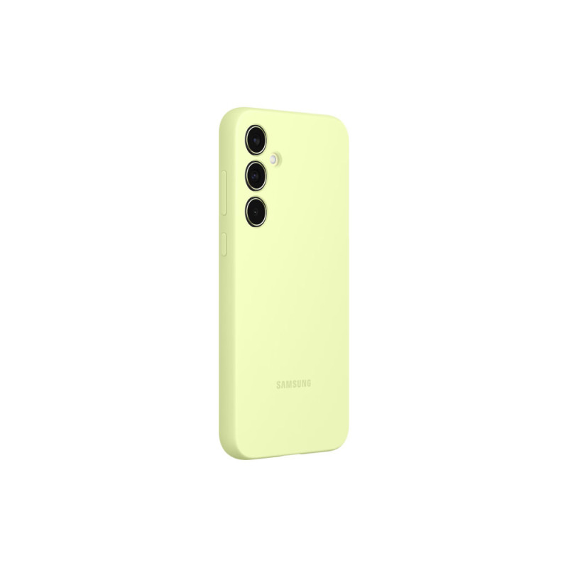 Samsung Чехол для Galaxy A35 (A356), Silicone Case, зеленый светлый