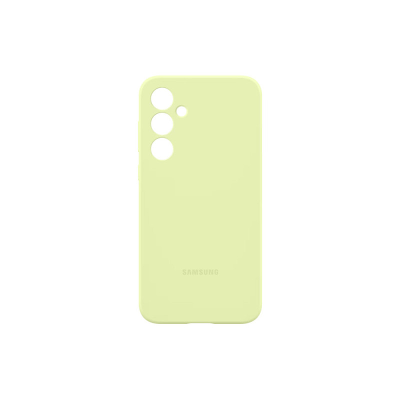 Samsung Чехол для Galaxy A35 (A356), Silicone Case, зеленый светлый