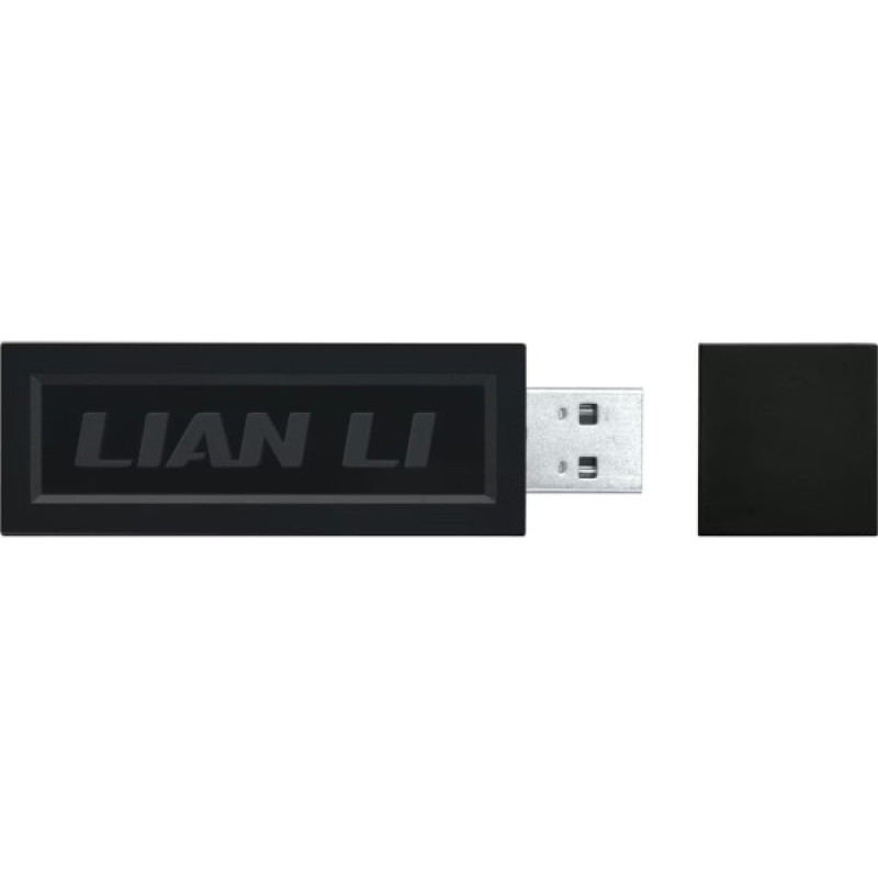 Кулер для корпуса Lian Li UNI Fan TL WIRELESS LCD 120-3, Black (G99.12TLLCD1W3B.00)