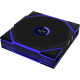 Кулер для корпуса Lian Li UNI Fan TL WIRELESS LCD 120-3, Black (G99.12TLLCD1W3B.00)