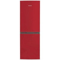 SNAIGE Ref with bottom freezer, 185x60х65, ref-214L, freez.-88L, 2doors, A++, ST, red (RF56SM-S5RB2E)