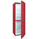SNAIGE Ref with bottom freezer, 185x60х65, ref-214L, freez.-88L, 2doors, A++, ST, red (RF56SM-S5RB2E)