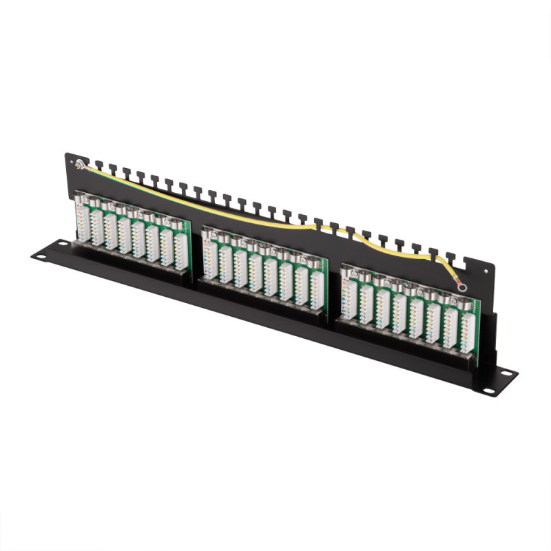2E patch panel FTP cat 5e 24port (2E-PPNL5E-FTP-24)