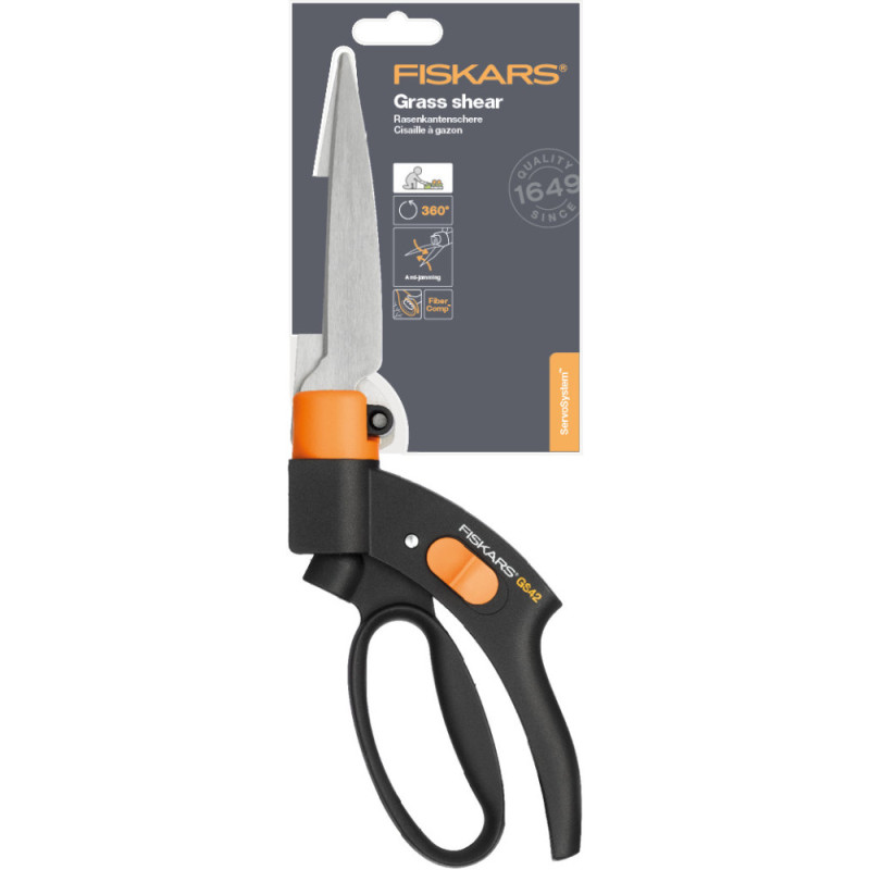 Fiskars Servo-System grass shear GS42