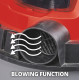 Einhell Professional battery vacuum cleaner TC-VC 18/15 Li-Solo, PXC 18V, 8kPa, container 15l, without battery and charger (2347145)