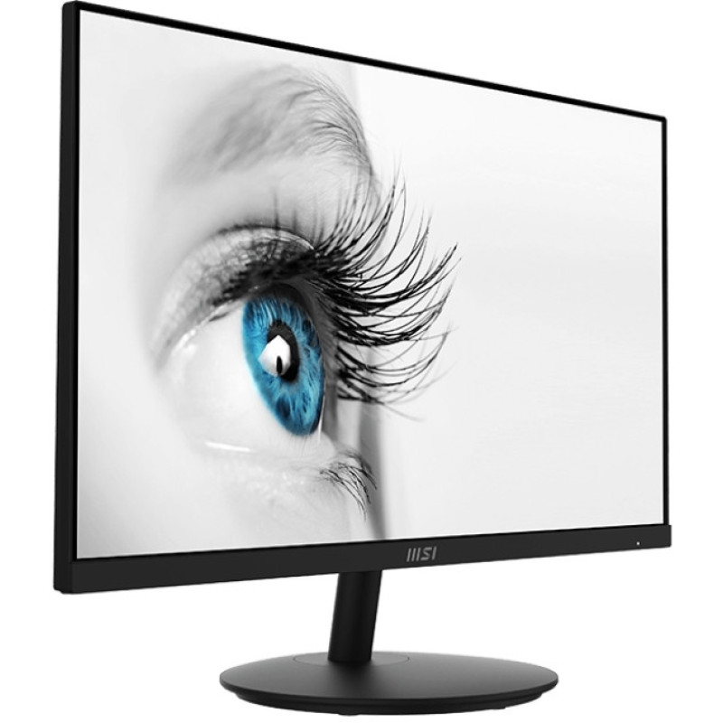 Монитор MSI 23.8" Pro MP242A IPS Black; 1920x1080 (100 Гц), 300 кд,м2, 1 мс, D-Sub, HDMI, DisplayPort, динамики 2х2 Вт