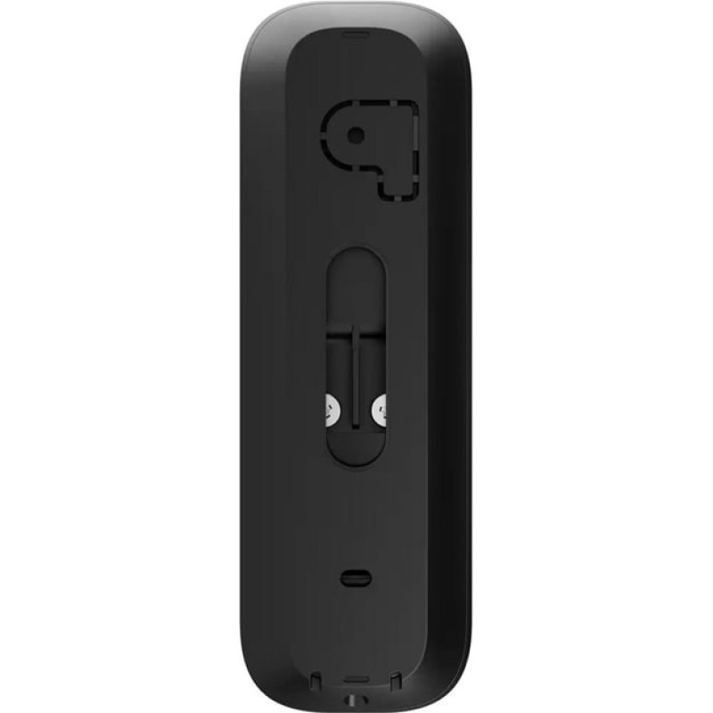 Ajax video doorbell, universal installation, 4 megapixels, 155° vertical 90° horizontal, IR 6m, motion detection range 4m, artificial intelligence, wi-fi, black (000053535)
