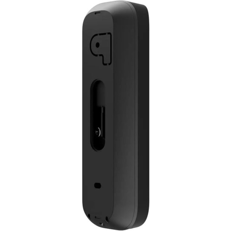 Ajax video doorbell, universal installation, 4 megapixels, 155° vertical 90° horizontal, IR 6m, motion detection range 4m, artificial intelligence, wi-fi, black (000053535)
