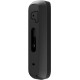 Ajax video doorbell, universal installation, 4 megapixels, 155° vertical 90° horizontal, IR 6m, motion detection range 4m, artificial intelligence, wi-fi, black (000053535)