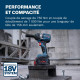 Bosch Bosch іmpact wrench GDS 18V-750C 18V up to 3000 rpm 270/380/750 Nm square 1/2  1.7 kg without battery and spare part (0.601.9L9.000)