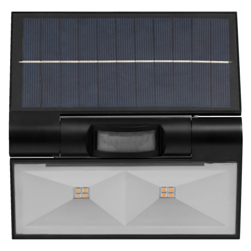 LEDVANCE Світильник автономний ENDURA STYLE SOLAR DOUBLE 2Вт 3000К 380Лм IP44 чорний (4058075576636)