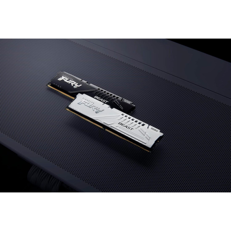Kingston Пам'ять ПК Kingston DDR5 16GB 6000 FURY Beast EXPO Білий (KF560C36BWE2-16)