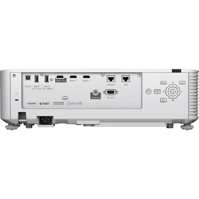 Epson Проєктор Epson EB-L690U WUXGA, 6500 lm, LASER, 1.35-2.2, WiFi, білий (V11HB29080)