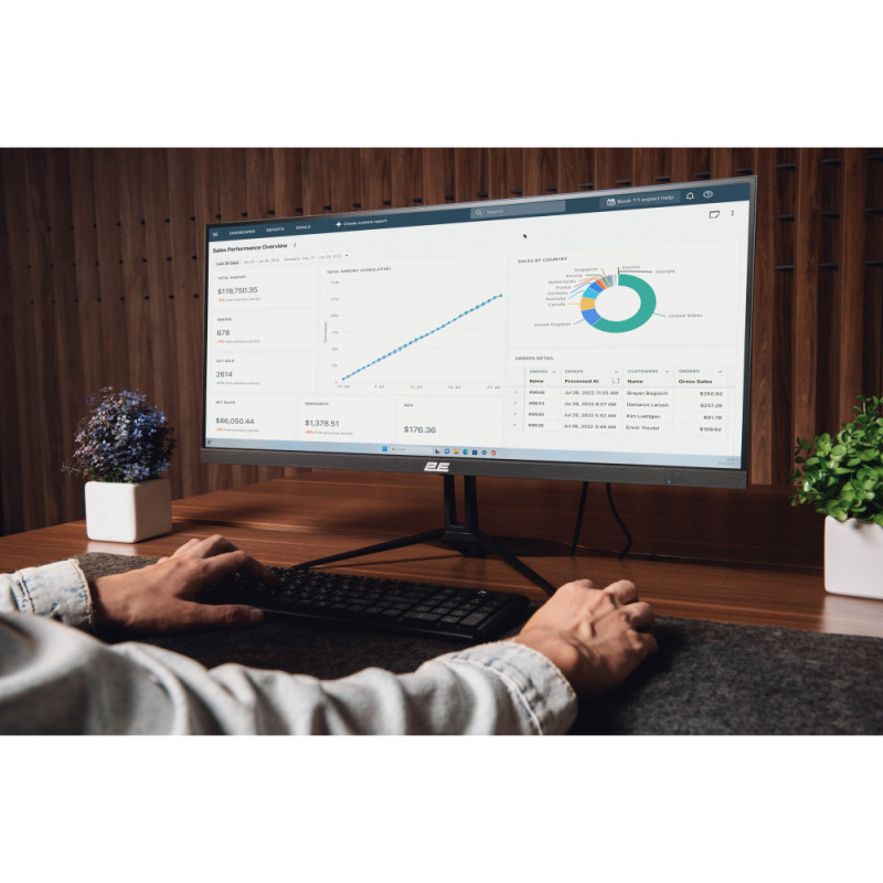 2E LCD 28.7  D2923B 2xHDMI, DP, Audio, IPS, 75Hz