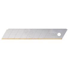 Neo Tools Segmented blade, 18x0.5mm, titanium coated edge, 10pcs (64-020)