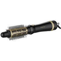 Rowenta hair dryer brush Express Style, 800W, 3 modes, ionization, cold blowing, ceramics, tourmaline, black- gold (CF6330F0)