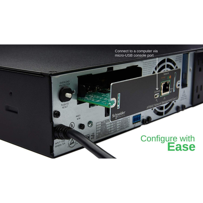 APC Network Management Card with PowerChute Network Shutdown (AP9640)