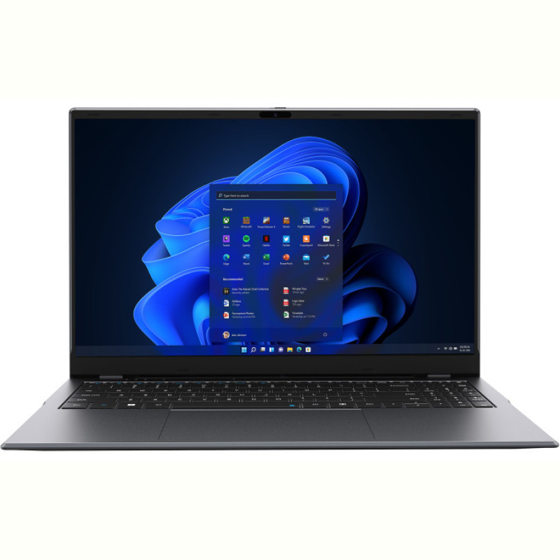 Ноутбук Chuwi GemiBook Plus (16,512) (CWI620,CW-112291); 15.6" (1920x1080) IPS LED глянцевый антибликовый , Intel Processor N100 (3.4 ГГц) , RAM 16 ГБ , SSD 512 ГБ , Intel UHD Graphics , без ОП , Wi-Fi , BT , веб-камера , Windows 11 Home , 1.7 кг , серый