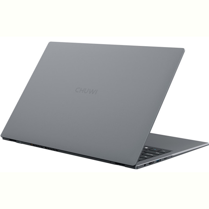Ноутбук Chuwi GemiBook Plus (16,512) (CWI620,CW-112291); 15.6" (1920x1080) IPS LED глянцевый антибликовый , Intel Processor N100 (3.4 ГГц) , RAM 16 ГБ , SSD 512 ГБ , Intel UHD Graphics , без ОП , Wi-Fi , BT , веб-камера , Windows 11 Home , 1.7 кг , серый