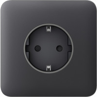 Ajax Front panel for SoloCover for Outlet Basic, graphite (000046675)