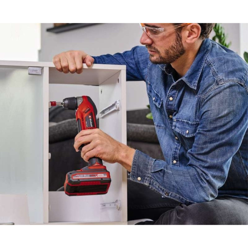 Einhell Cordless angle drill TE-AD 18 Li - Solo PXC 18V 1100 rpm 45Nm chuck 10mm 1.22kg without battery and spare parts (4514290)