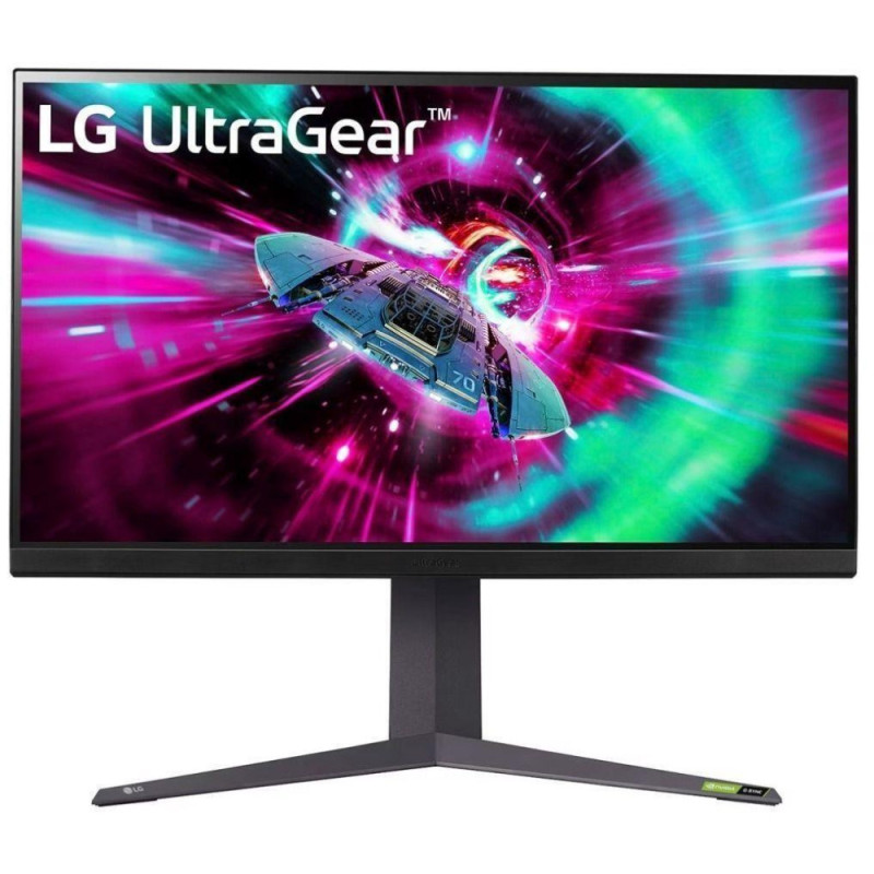 LG Монітор LG 31.5" 32GR93U-B 2xHDMI, DP, USB, Audio, IPS, 3840x2160, 144Hz, 1ms, DCI-P3 95%, G-SYNC, FreeSync, Pivot, HDR400