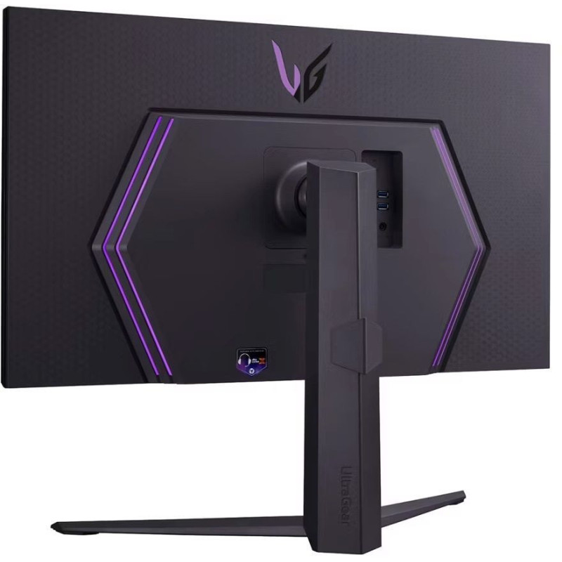 LG Монітор LG 31.5" 32GR93U-B 2xHDMI, DP, USB, Audio, IPS, 3840x2160, 144Hz, 1ms, DCI-P3 95%, G-SYNC, FreeSync, Pivot, HDR400