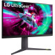 LG Монітор LG 31.5" 32GR93U-B 2xHDMI, DP, USB, Audio, IPS, 3840x2160, 144Hz, 1ms, DCI-P3 95%, G-SYNC, FreeSync, Pivot, HDR400