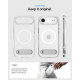Spigen Чохол Spigen для iPhone 17 Air, Ultra Hybrid S MagFit, Clear White (ACS09926)