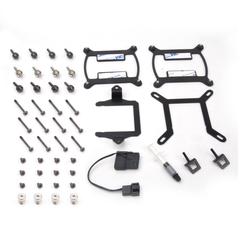 SilverStone Water cooling system Perma Frost Premium PF360W-ARGB-V2, LGA1700, 2066, 2011, 1200, 115x, AM5, AM4, FM1, FM2, TDP300W (SST-PF360W-ARGB-V2)