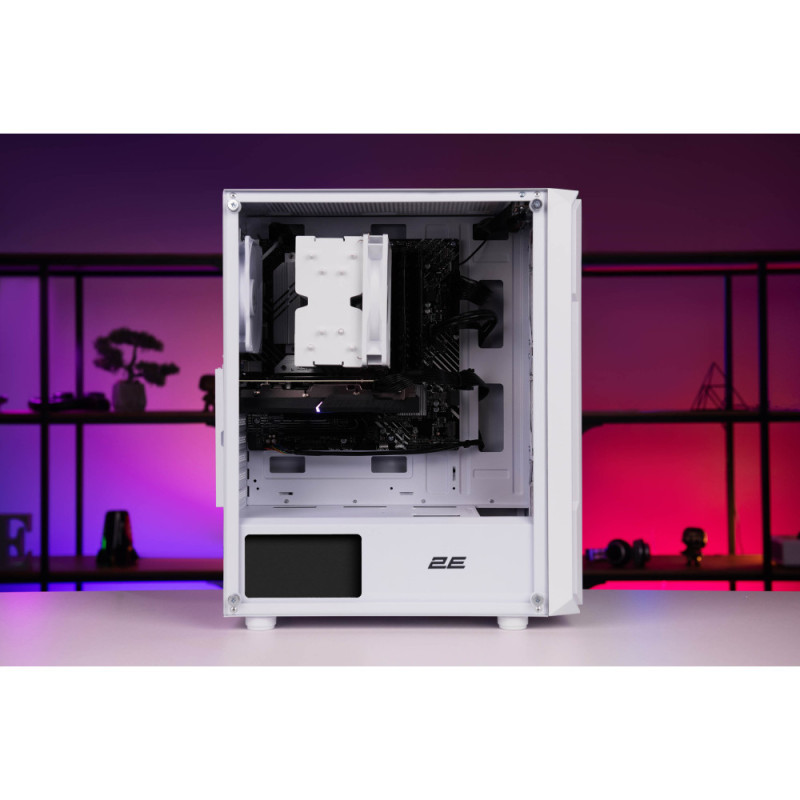 2E 2E PC Decimal Intel i7-12700F, 16Gb, F1TB, NVD4060TI-8, B660, G338W, 700W, FreeDos, White (2E-10002)
