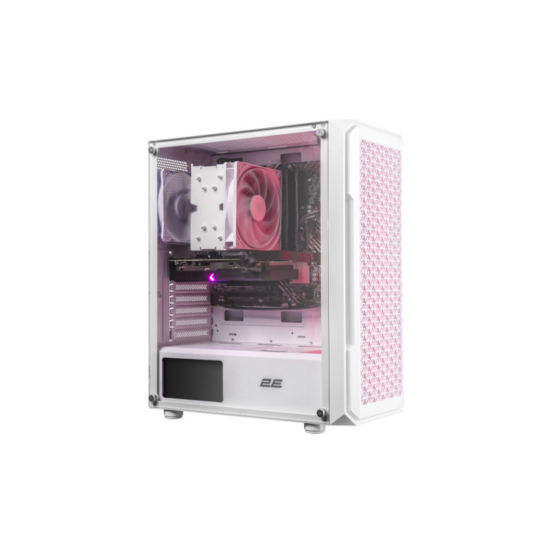 2E 2E PC Decimal Intel i7-12700F, 16Gb, F1TB, NVD4060TI-8, B660, G338W, 700W, FreeDos, White (2E-10002)