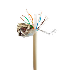 Кабель сетевой FTP 100м, cat 6, CCA, AWG23, Patchkabel Cablexpert (FPC-6004-L/100)