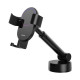 Универсальный автодержатель Baseus 4.7-6.5" Gravity Simplism (на присоску) black (SUYL-JY01)